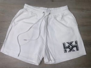 High-Waist White Short